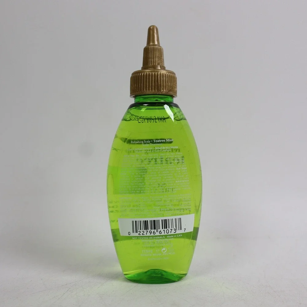 2 PACK OGX Extra Strength Refreshing Scalp Teatree Mint Scalp Treatment 4Oz Each